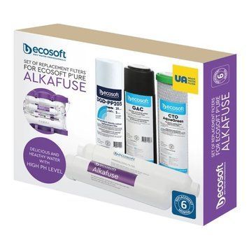 Комплект картриджів Ecosoft P'URE Alkafuse "6 місяців" (CHV5PUREALC) &mdash; фото товару